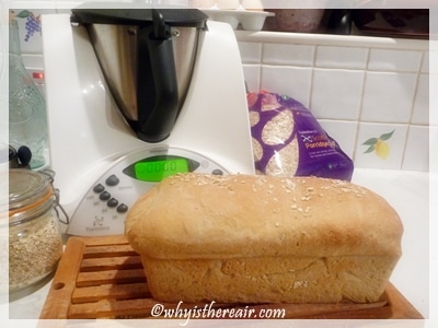 There’s Dough and Then There’s Dough: Madame Thermomix’s Easy Oatmeal Bread