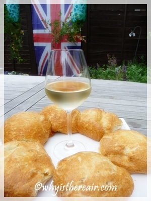 Oh, How Cheesy: Gougères (cheese puffs)