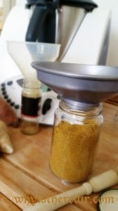 Madame Thermomix's Top Tip: Use a funnel or a jam funnel and a pastry brush to brush your spice mix into storage containers.