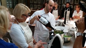 Madame Thermomix helps Chef William make pesto