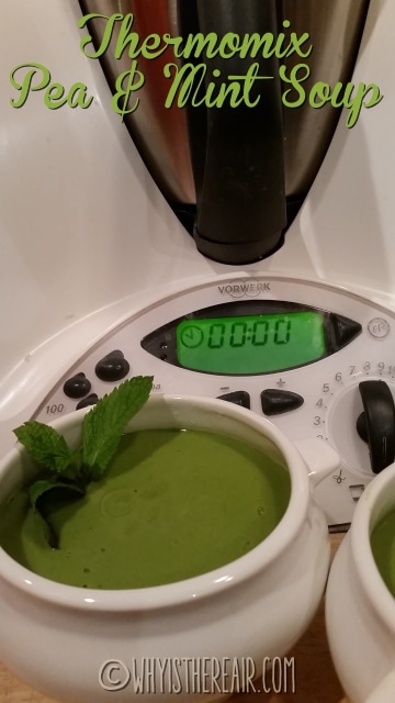 Thermomix Pea & Mint Soup