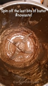 Madame Thermomix’s Top Tip: Scrape out as much batter as you can with the spatula, then return the bowl to the Thermomix base and whizz 5 seconds/Speed 5 to spin the remaining batter to the sides of the bowl.