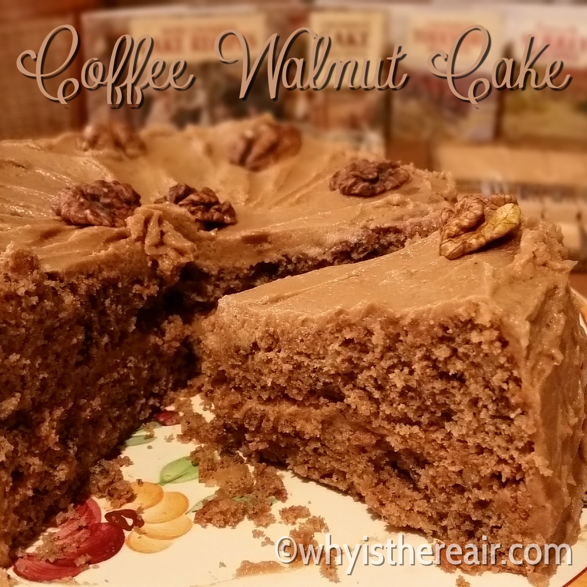 Coffee Walnut Cake