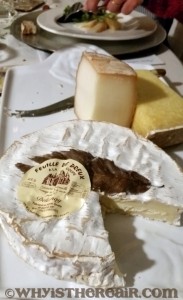 Cheese platter, samphire	