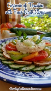 Carpaccio of Tomatoes with Fresh Goats' Cheese by Why Is There Air