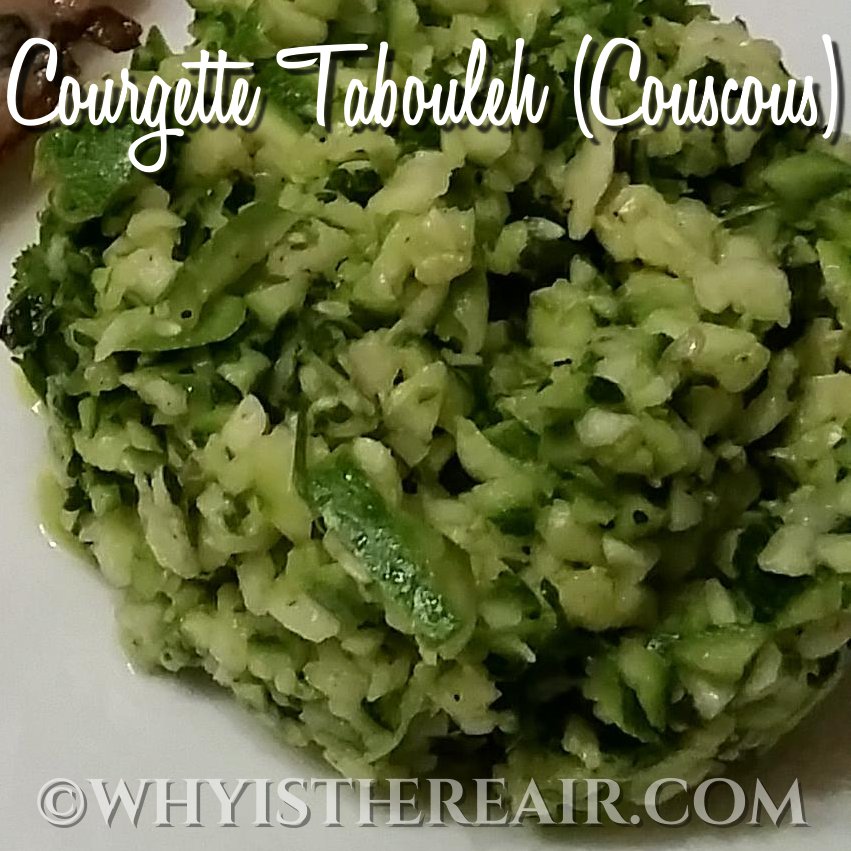 Courgette Tabouleh (Couscous)