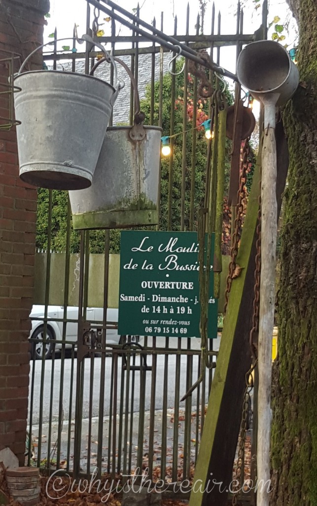 Le Moulin de la Bussière is an antiques shop with a difference