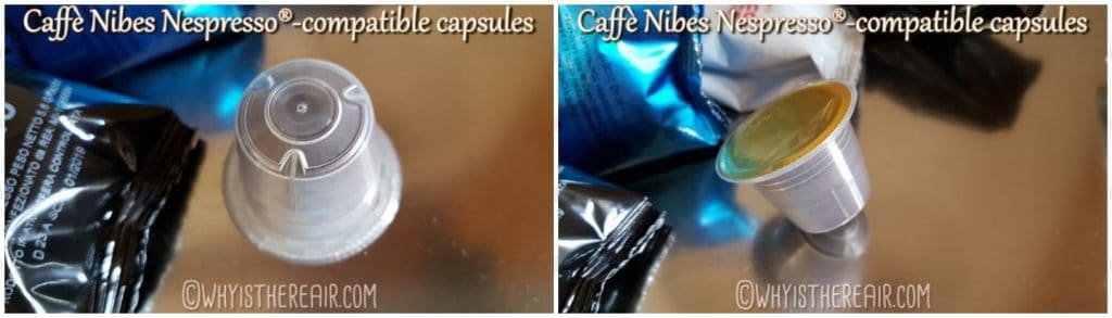 Caffè Nibes Nespresso®-compatible Coffee Capsules are made of plastic and are compatible with a good number of Nespresso® machines