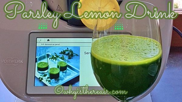 Parsley Lemon Drink