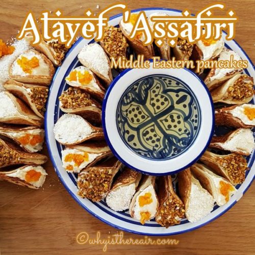 Atayef ‘Assafiri (Middle-Eastern pancakes) - Thermomix recipe