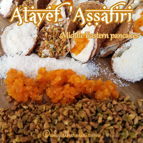Atayef Assafiri Middle Eastern Pancakes